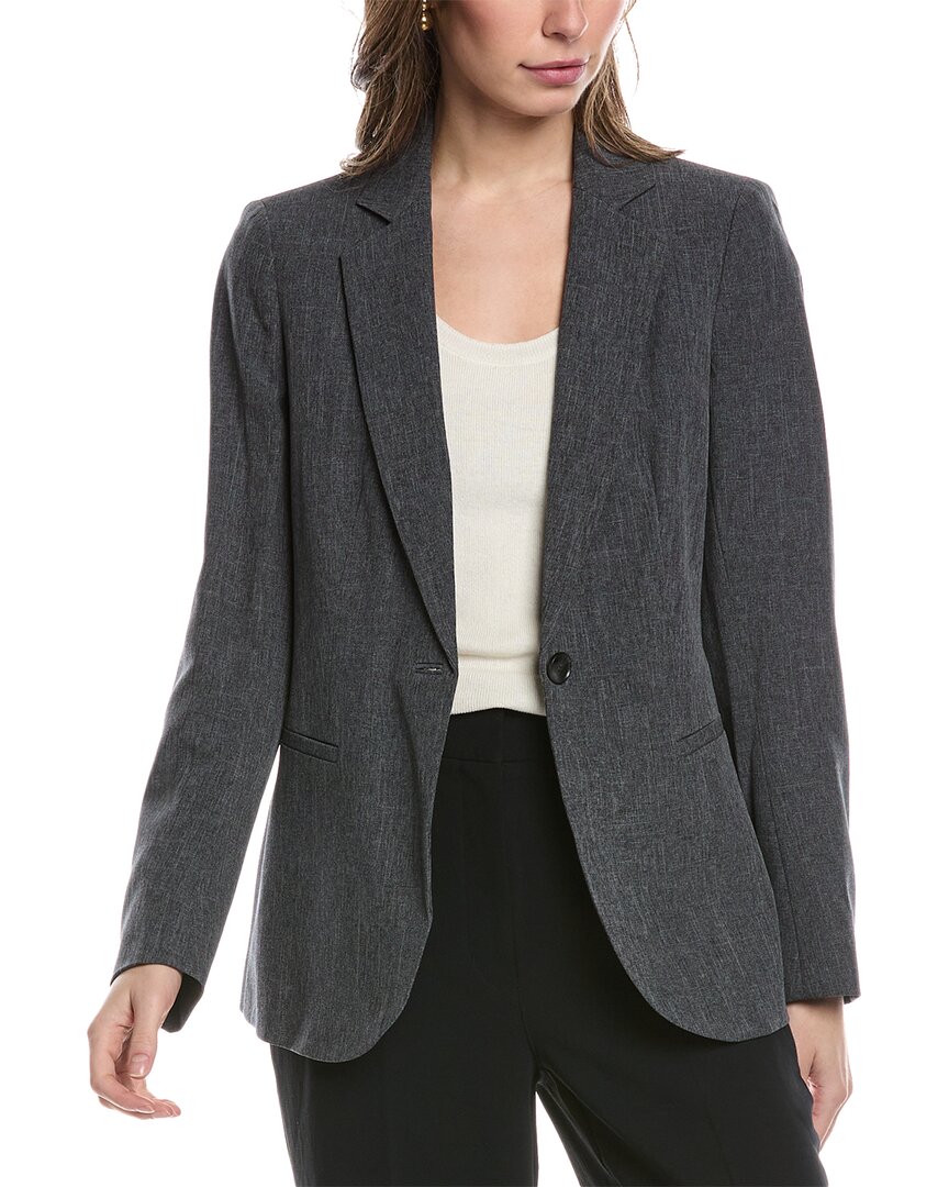 Anne Klein womens Blazer, 2, Black